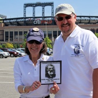 Marjorie's 1st MLB Game Mets vs. Braves (with Roger Ratzenberger) [2015]