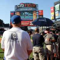 On the field at the 2013 MLB All-star Game