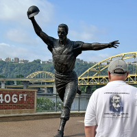 Bill Mazeroski Statue, Pittsburgh, PA