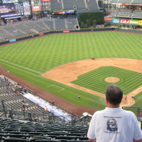 A mile high view of baseball.