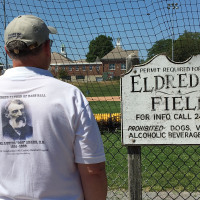 Eldredge Field of the Cape Cod League in Orleans, MA.